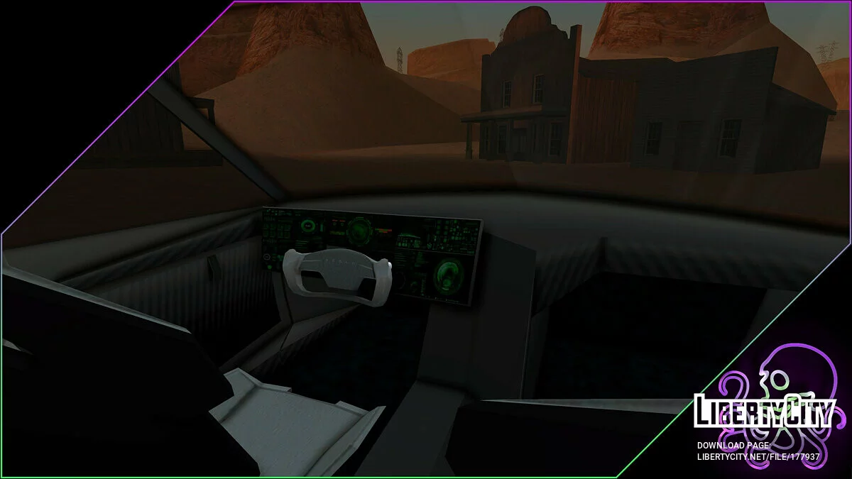 Tesla CyberCoupe 2077 / GTA San Andreas