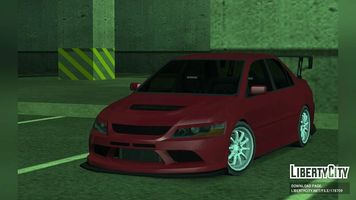 \'05 Lancer Evolution IX / GTA San Andreas