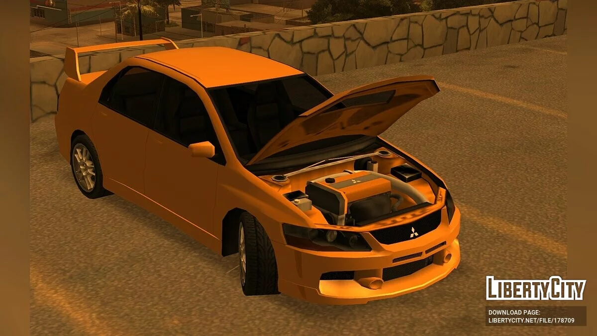 \'05 Lancer Evolution IX / GTA San Andreas