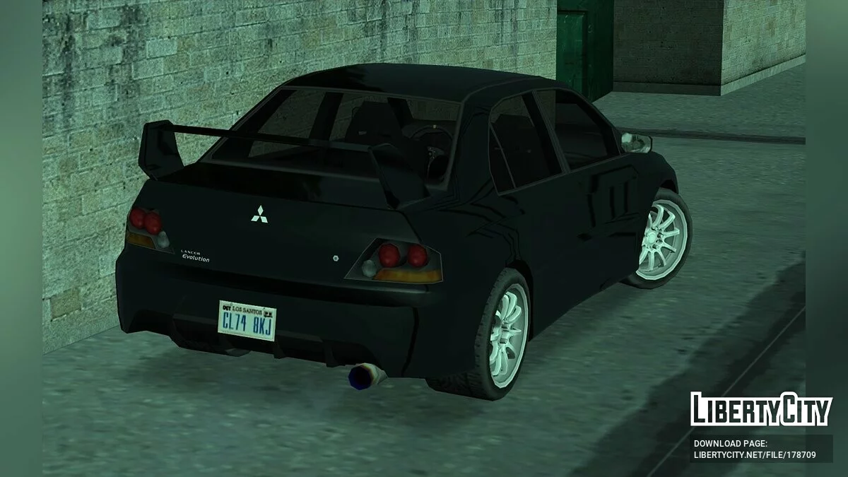 \'05 Lancer Evolution IX / GTA San Andreas