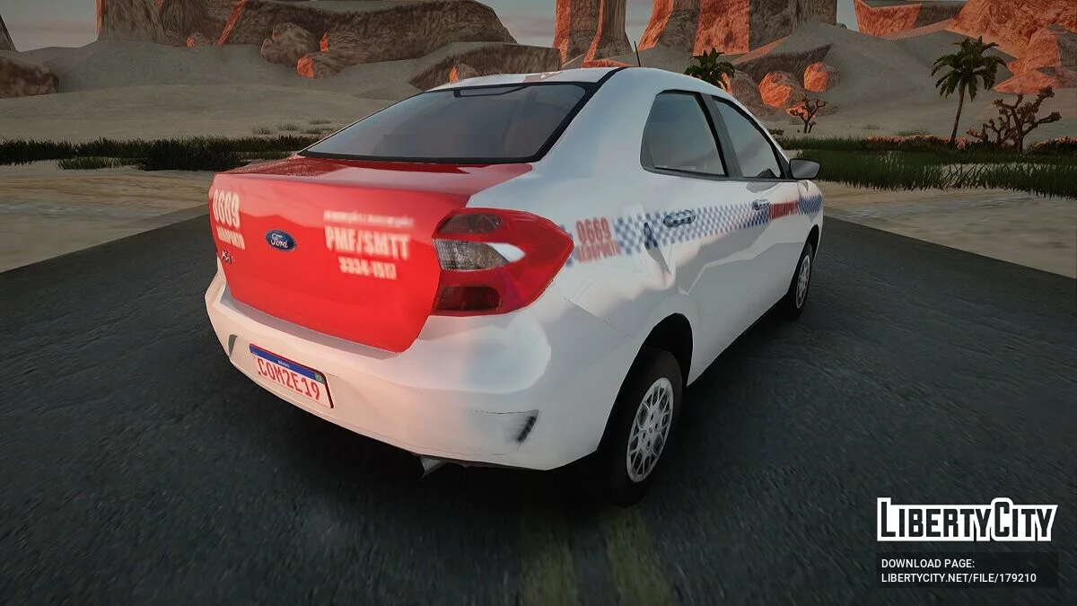 Ford Ka 2020 Sedan - Такси / GTA San Andreas