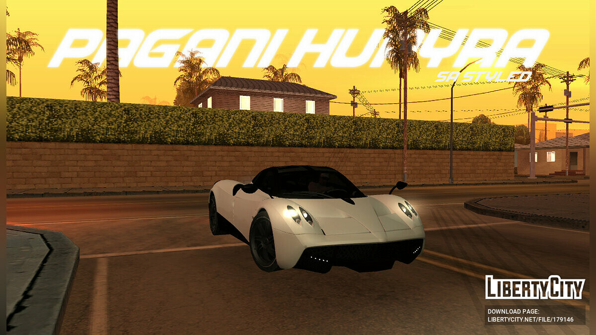 Pagani Huayra для GTA San Andreas - Картинка #1