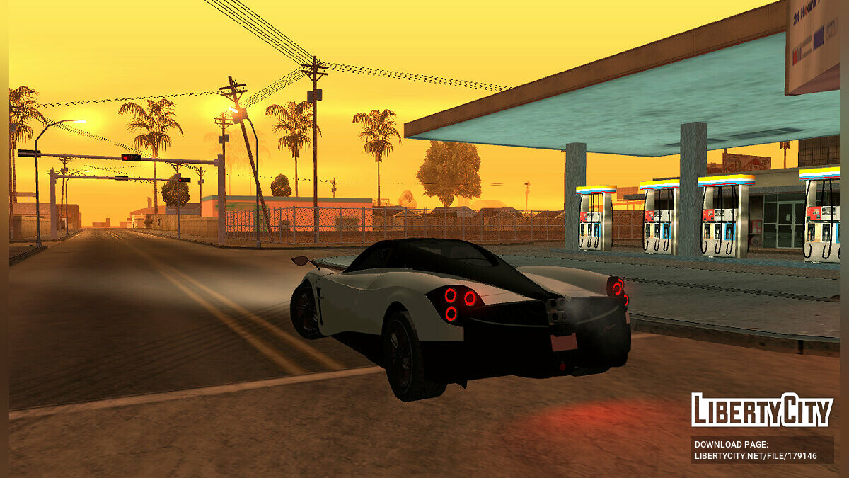 Pagani Huayra для GTA San Andreas - Картинка #3