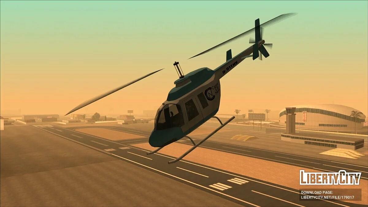 Пак новостных вертолётов (FROM GTA UNDERGROUND) / GTA San Andreas