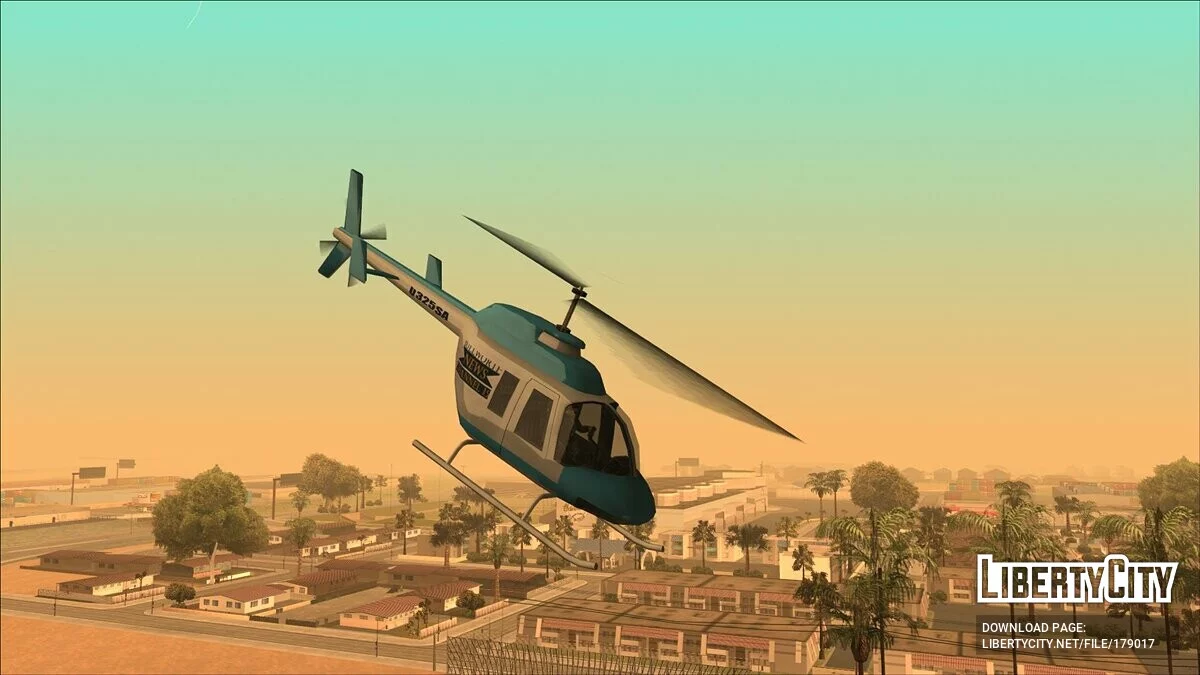 Пак новостных вертолётов (FROM GTA UNDERGROUND) / GTA San Andreas