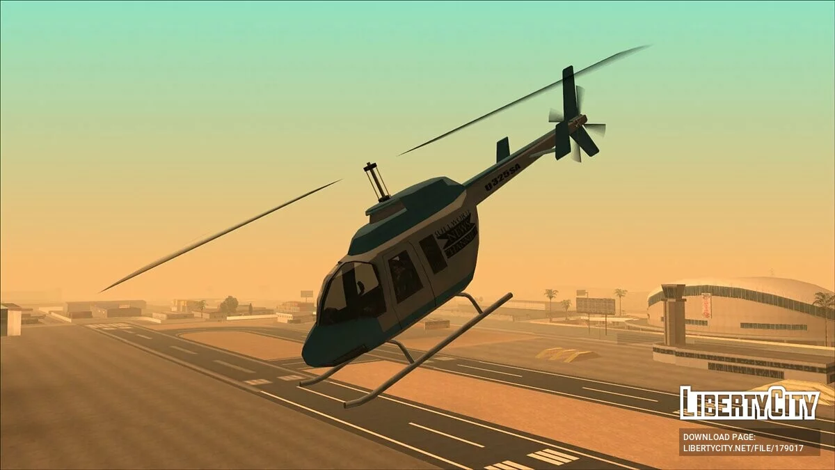 Пак новостных вертолётов (FROM GTA UNDERGROUND) / GTA San Andreas