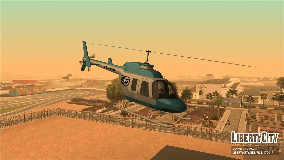 Пак новостных вертолётов (FROM GTA UNDERGROUND) / GTA San Andreas