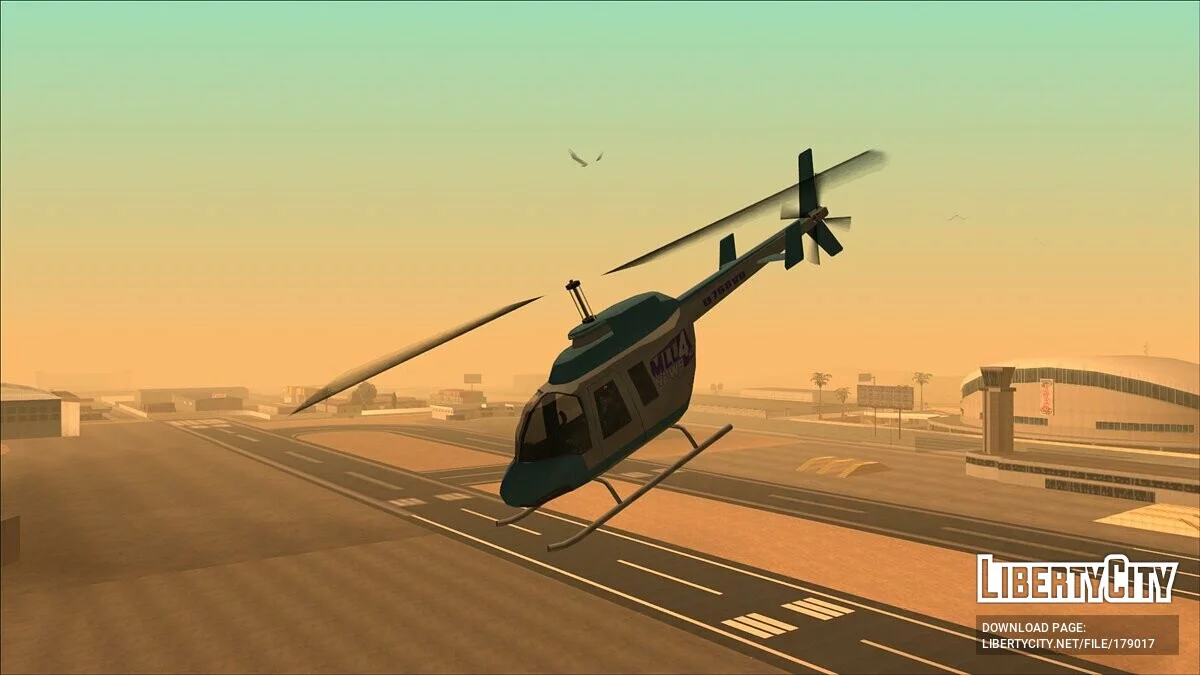 Пак новостных вертолётов (FROM GTA UNDERGROUND) / GTA San Andreas