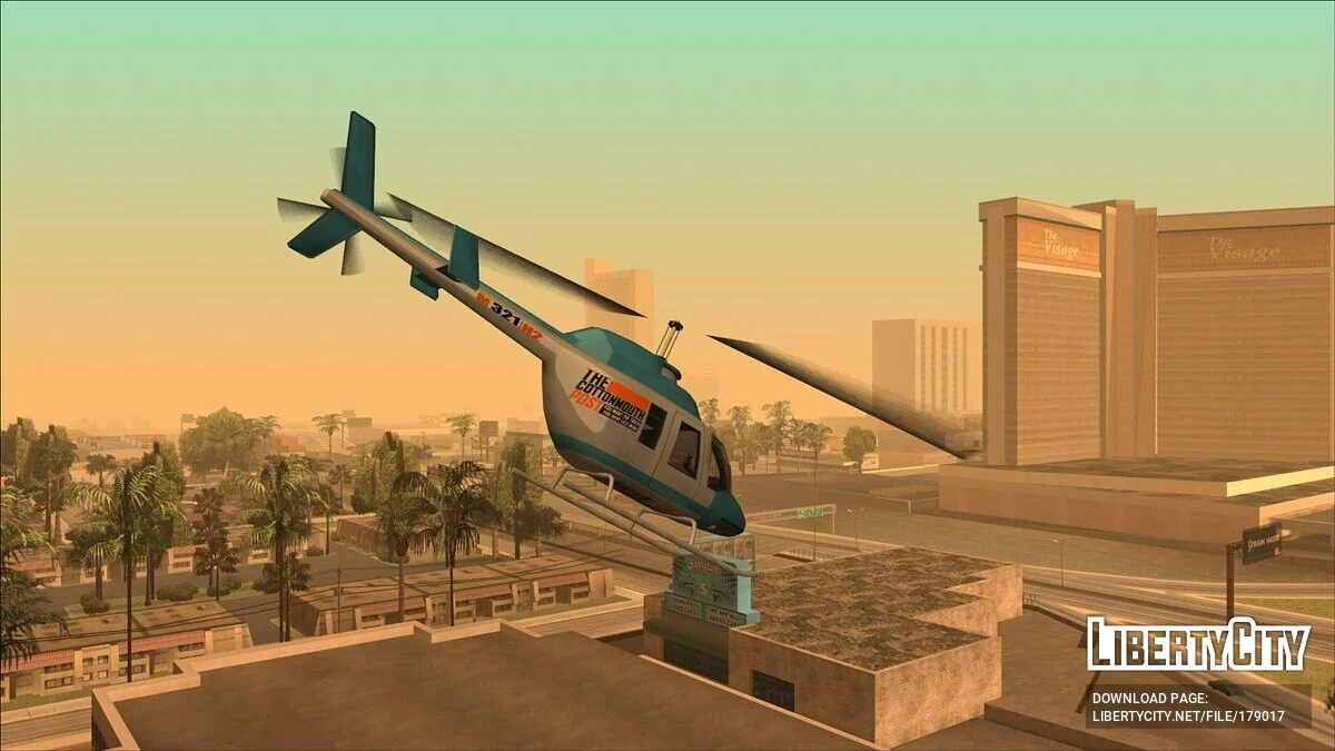 Пак новостных вертолётов (FROM GTA UNDERGROUND) / GTA San Andreas