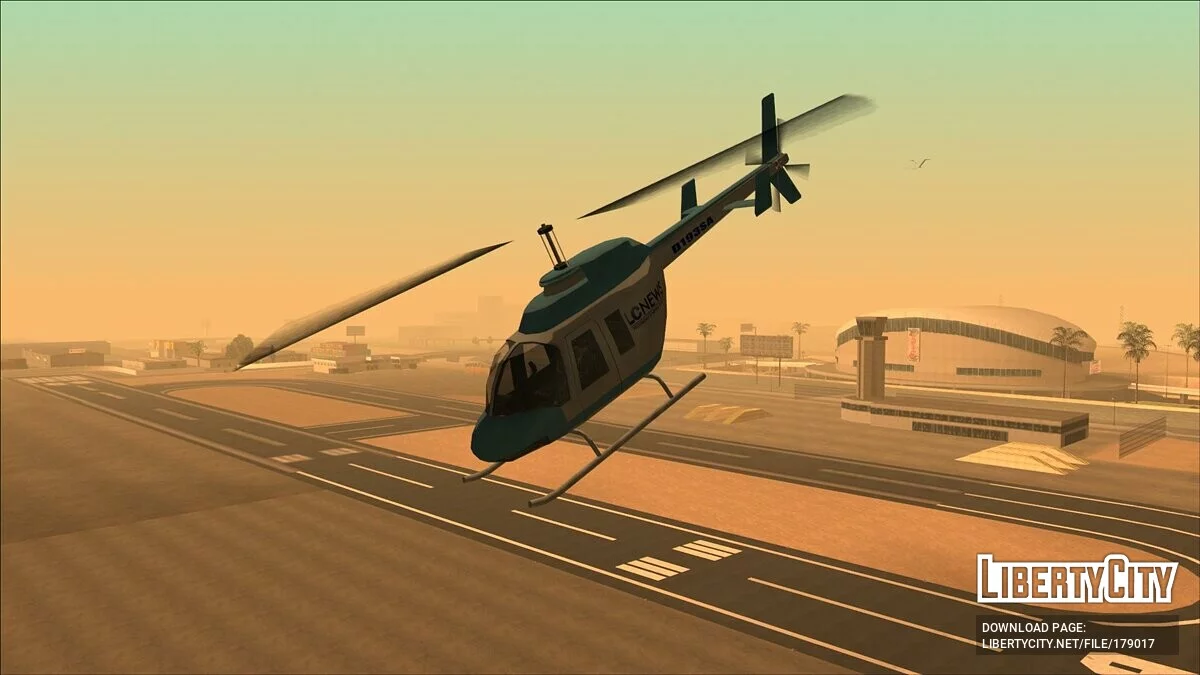 Пак новостных вертолётов (FROM GTA UNDERGROUND) / GTA San Andreas