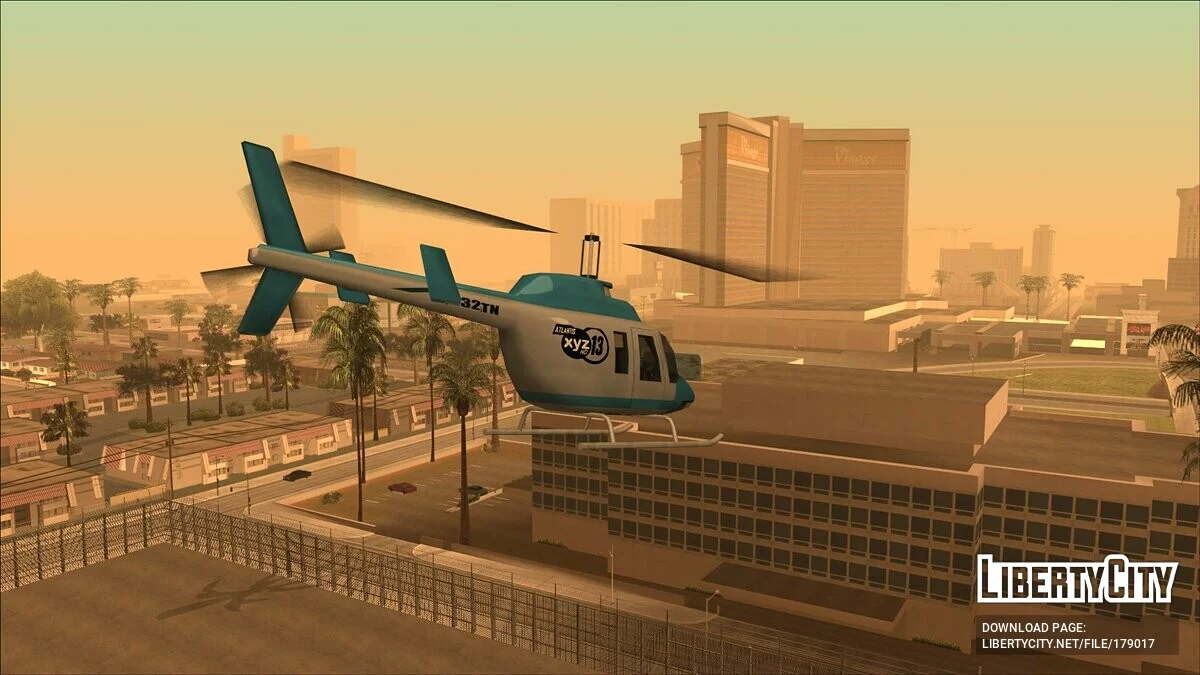 Пак новостных вертолётов (FROM GTA UNDERGROUND) / GTA San Andreas