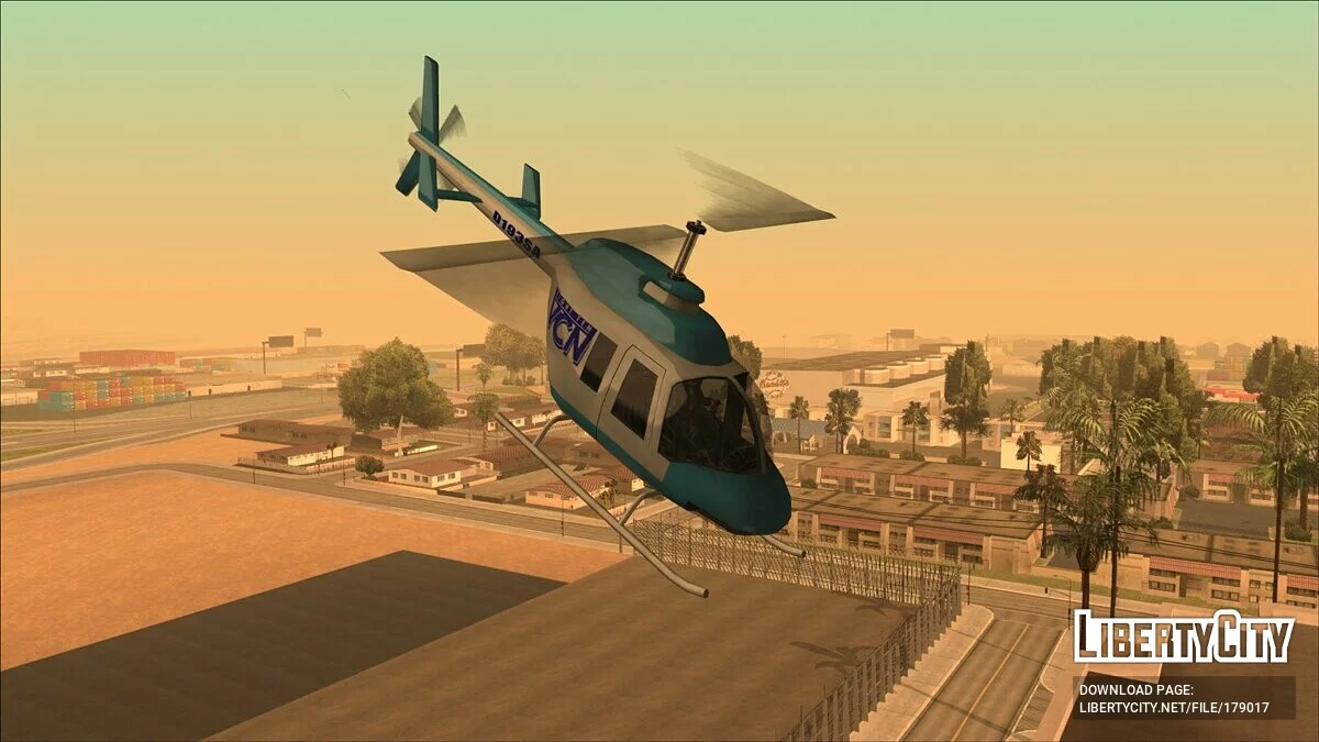 Пак новостных вертолётов (FROM GTA UNDERGROUND) / GTA San Andreas