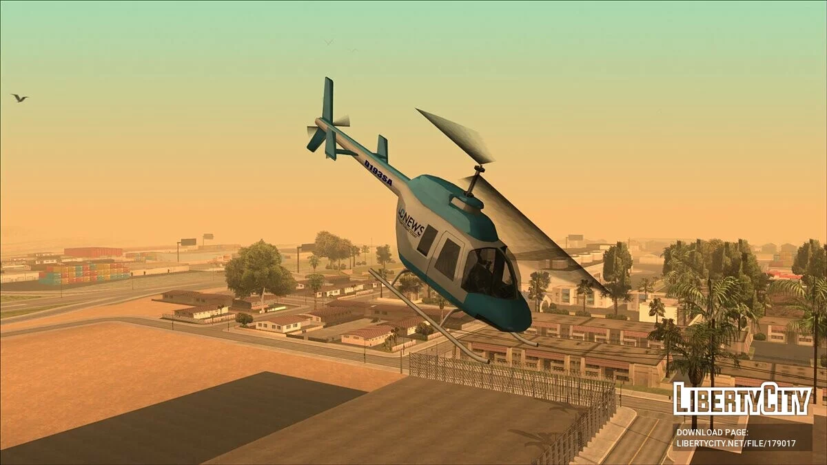Пак новостных вертолётов (FROM GTA UNDERGROUND) / GTA San Andreas
