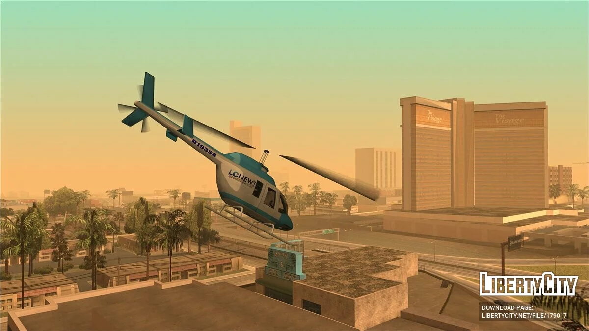 Пак новостных вертолётов (FROM GTA UNDERGROUND) / GTA San Andreas
