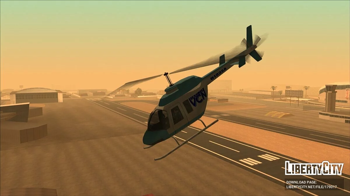 Пак новостных вертолётов (FROM GTA UNDERGROUND) / GTA San Andreas