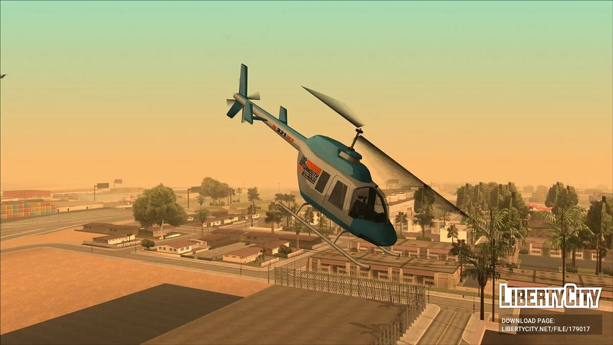 Пак новостных вертолётов (FROM GTA UNDERGROUND) / GTA San Andreas