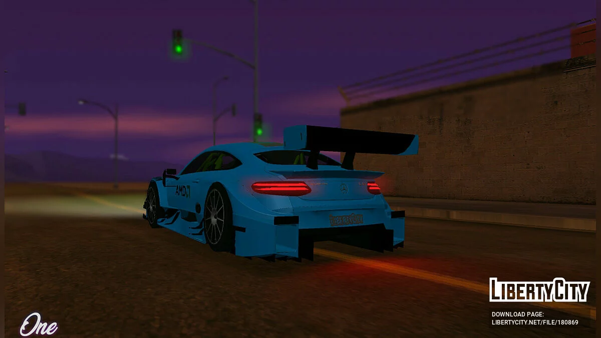 Mercedes C63 AMG DTM / GTA San Andreas