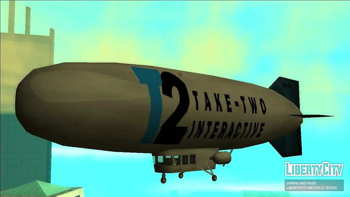 Дирижабль / GTA San Andreas