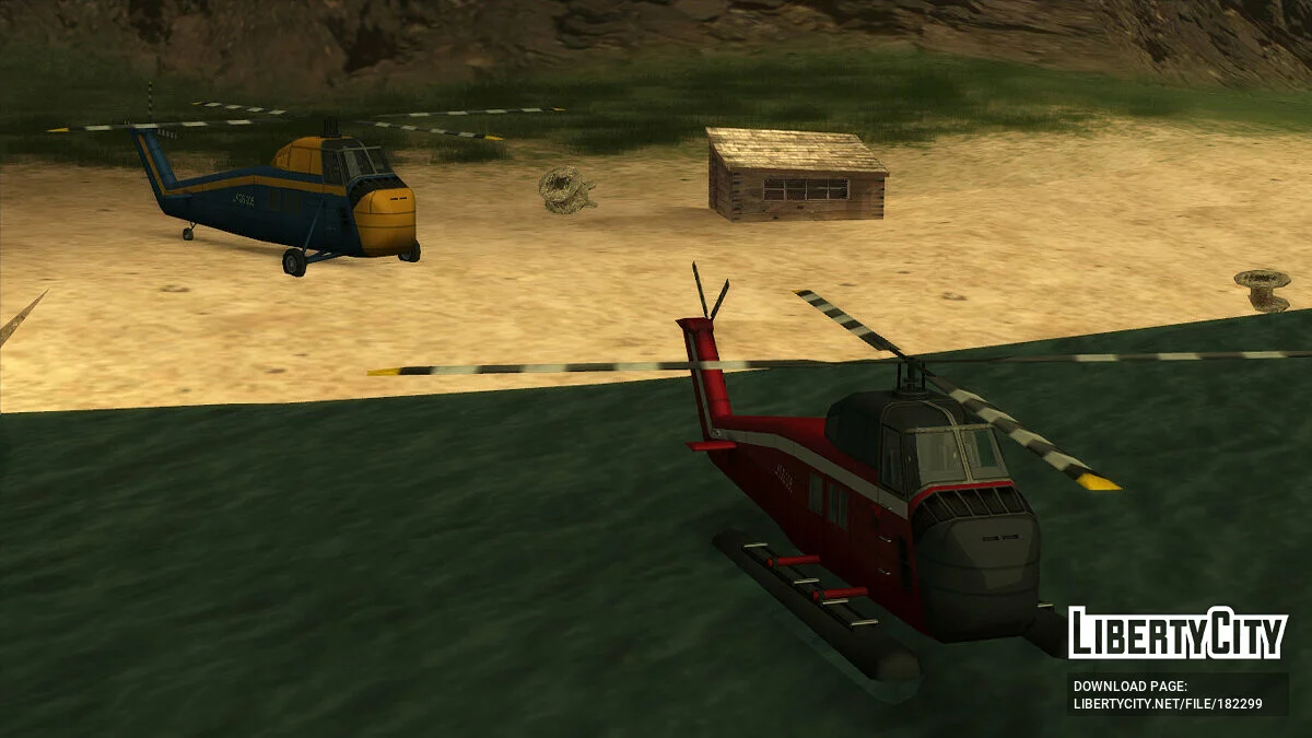 Вертолет «Чайка» / GTA San Andreas