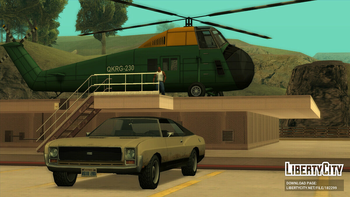 Скачать Вертолет «Чайка» для GTA San Andreas