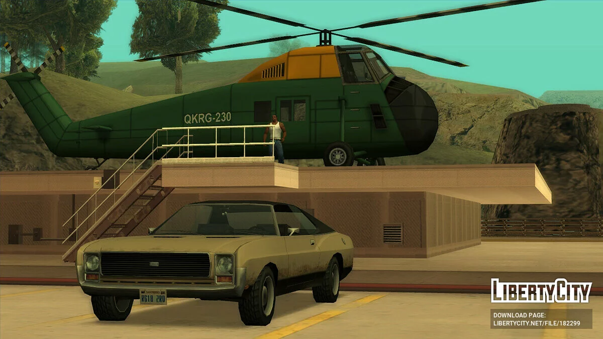 Вертолет «Чайка» / GTA San Andreas