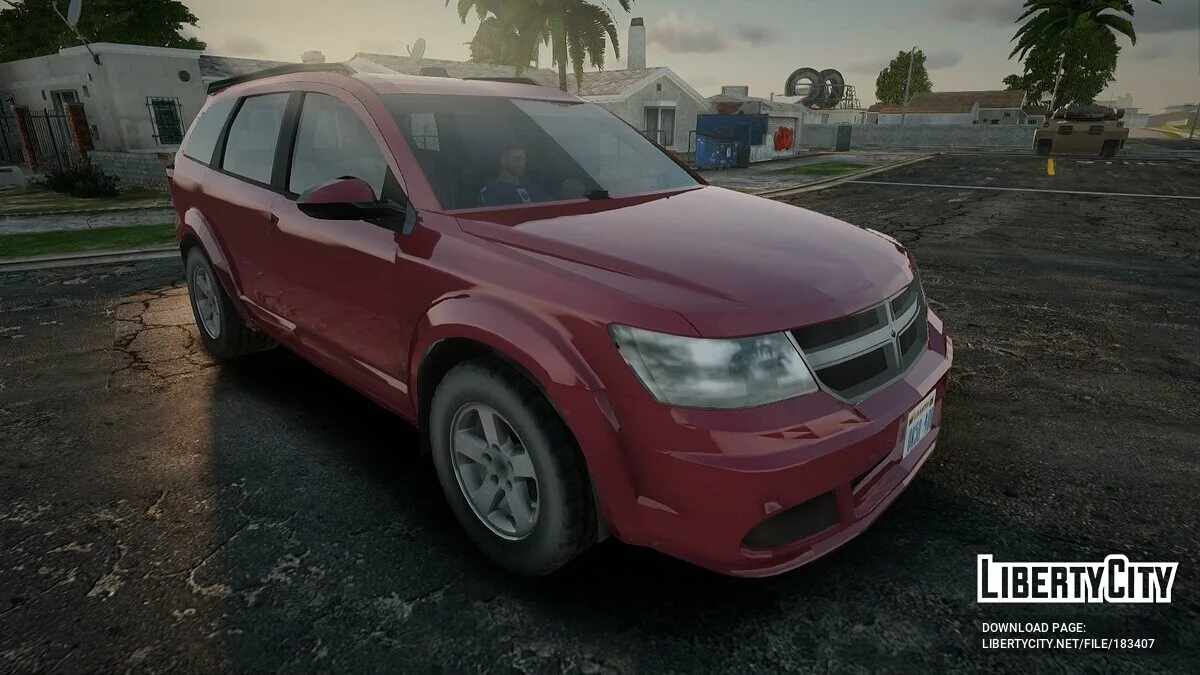 2010 Dodge Journey Lowpoly / GTA San Andreas
