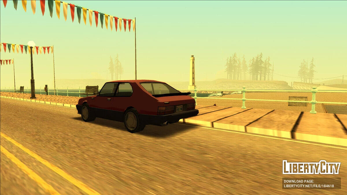 '89 Vulcar Horisont (SAAB 900 Turbo SA-styled) / GTA San Andreas