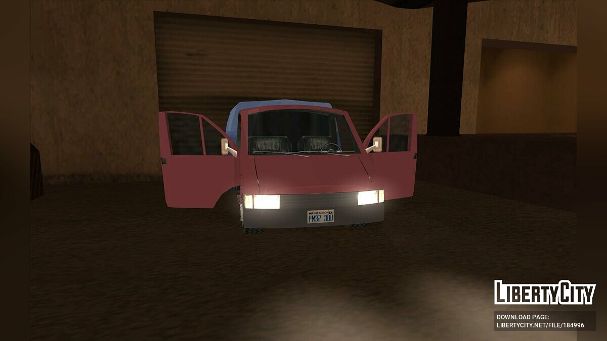 Замена машины Rumpo (rumpo.dff, rumpo.dff) в GTA San Andreas (88 файлов)