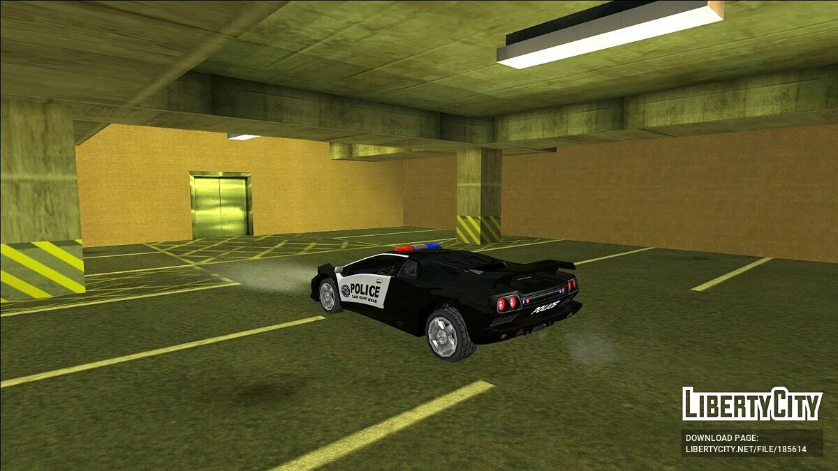 Пак машин LVPD / GTA San Andreas