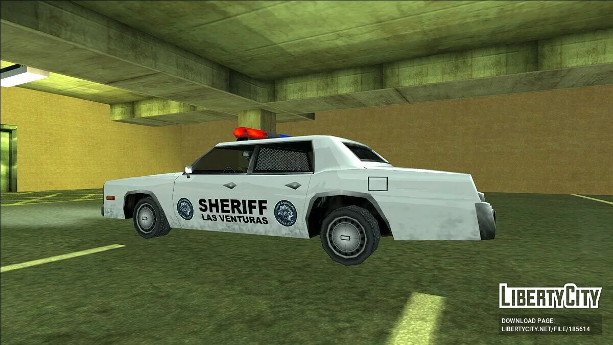 Пак машин LVPD / GTA San Andreas