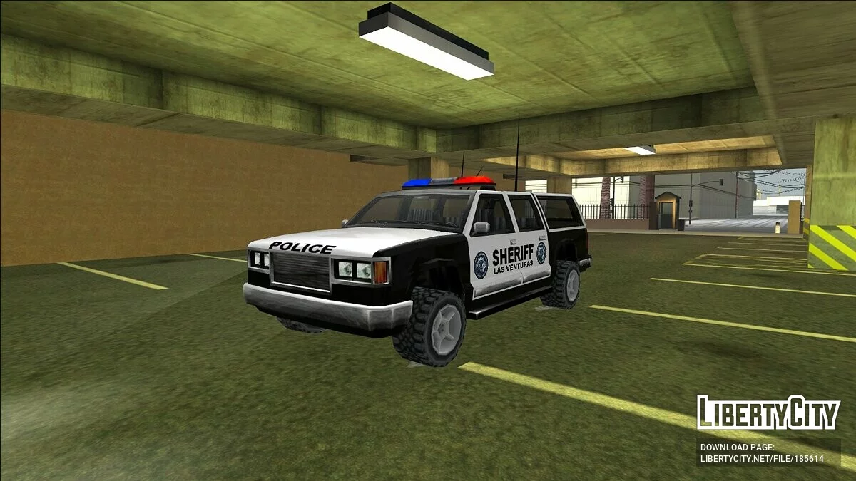 Пак машин LVPD / GTA San Andreas