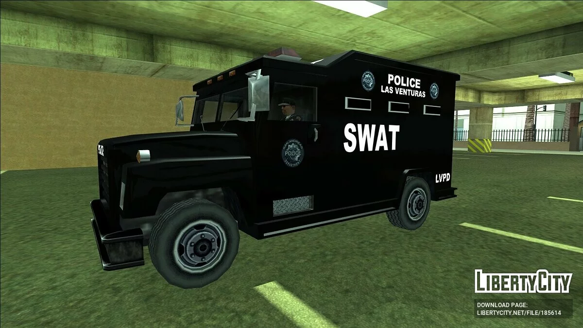 Пак машин LVPD / GTA San Andreas