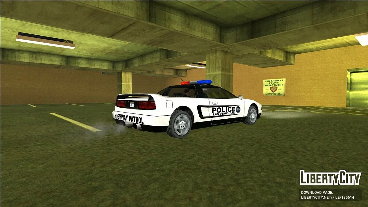 Пак машин LVPD / GTA San Andreas