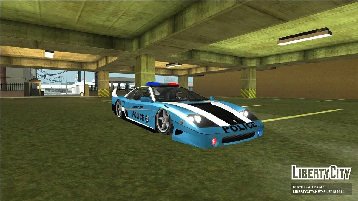 Пак машин LVPD / GTA San Andreas