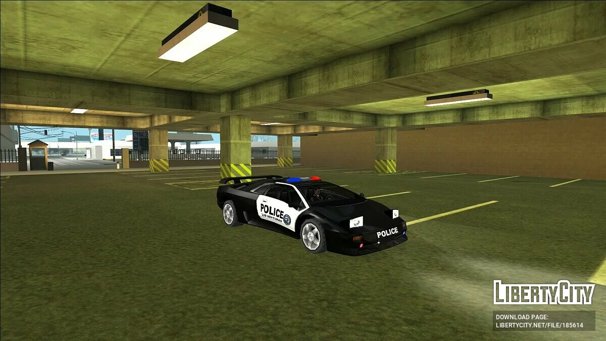 Пак машин LVPD / GTA San Andreas