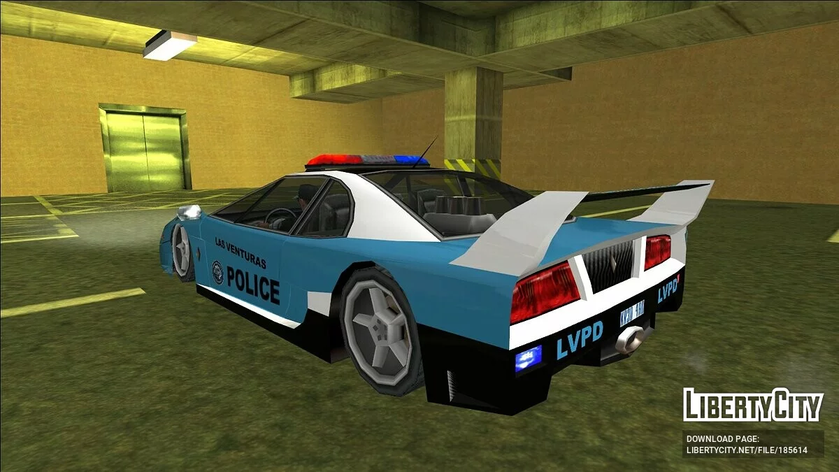 Пак машин LVPD / GTA San Andreas