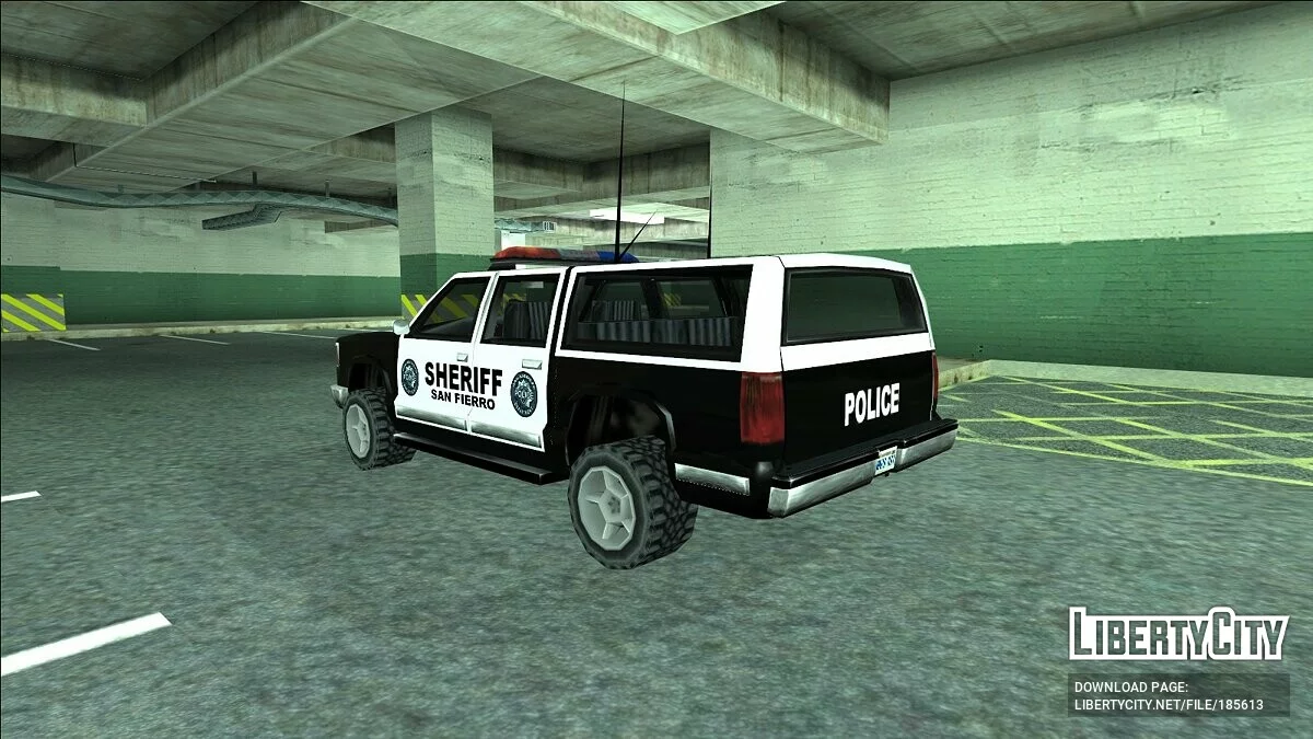 Пак машин SFPD / GTA San Andreas