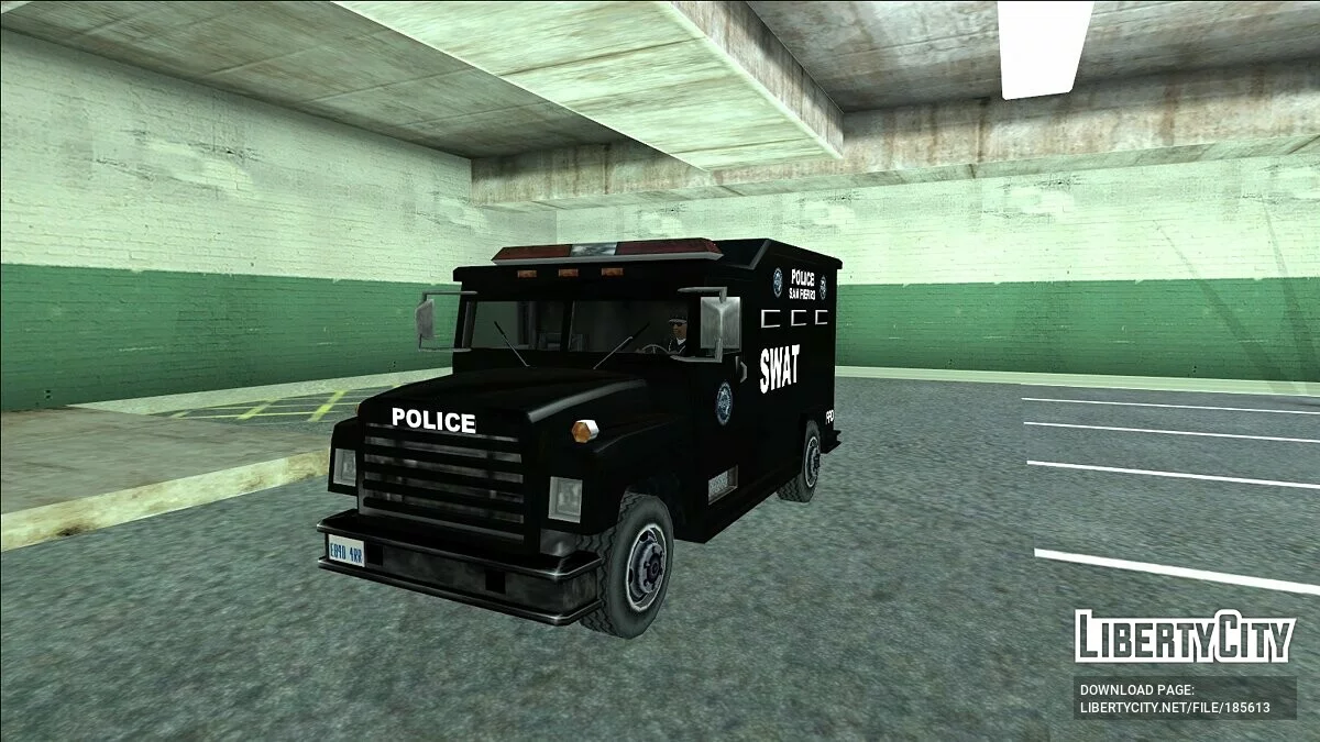 Пак машин SFPD / GTA San Andreas