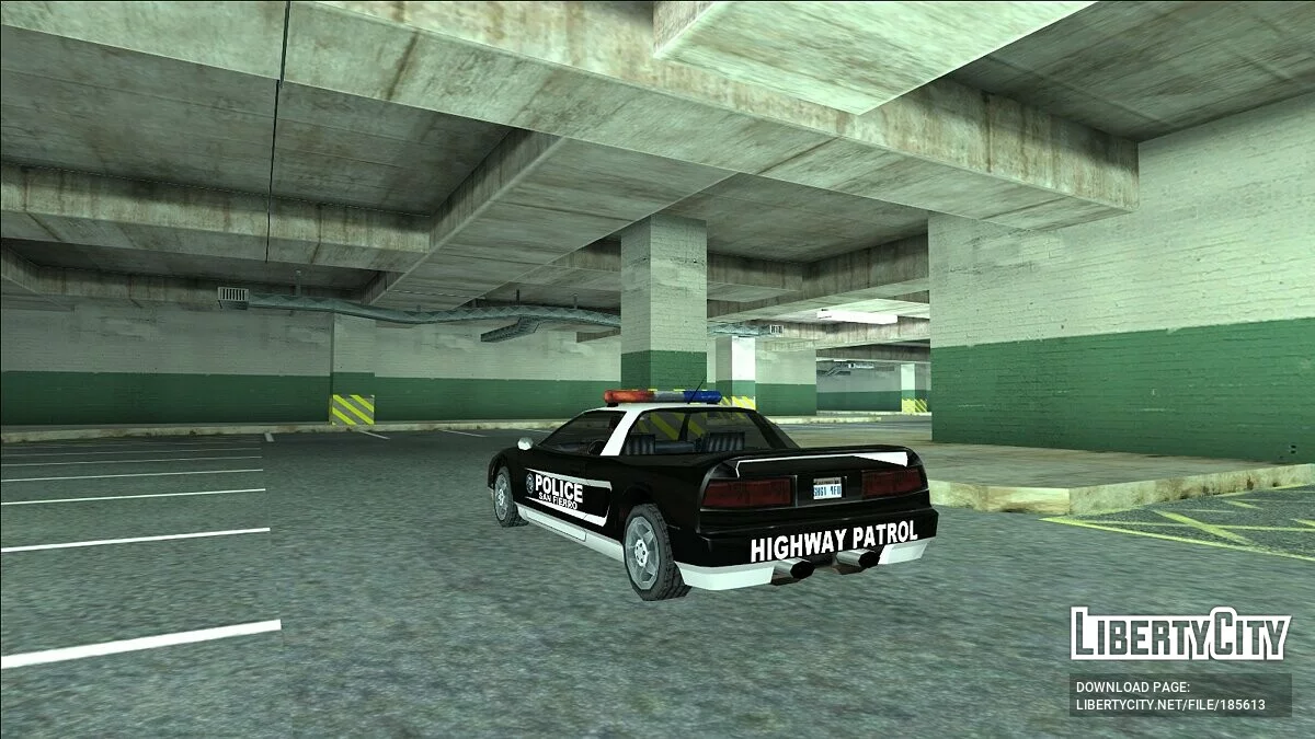 Пак машин SFPD / GTA San Andreas