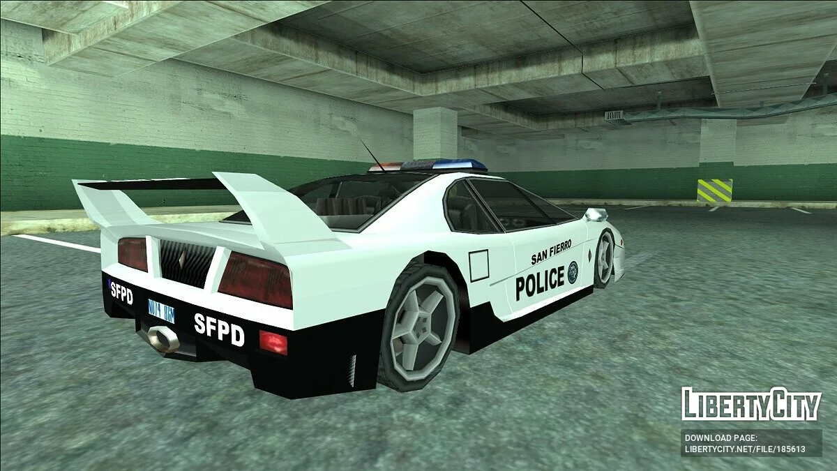 Пак машин SFPD / GTA San Andreas