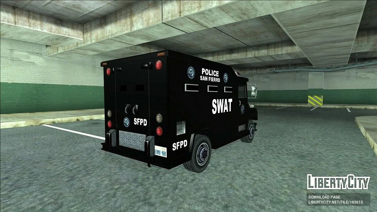 Пак машин SFPD / GTA San Andreas
