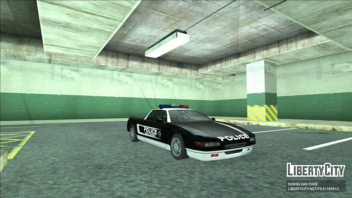 Пак машин SFPD / GTA San Andreas