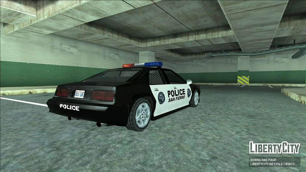 Пак машин SFPD / GTA San Andreas