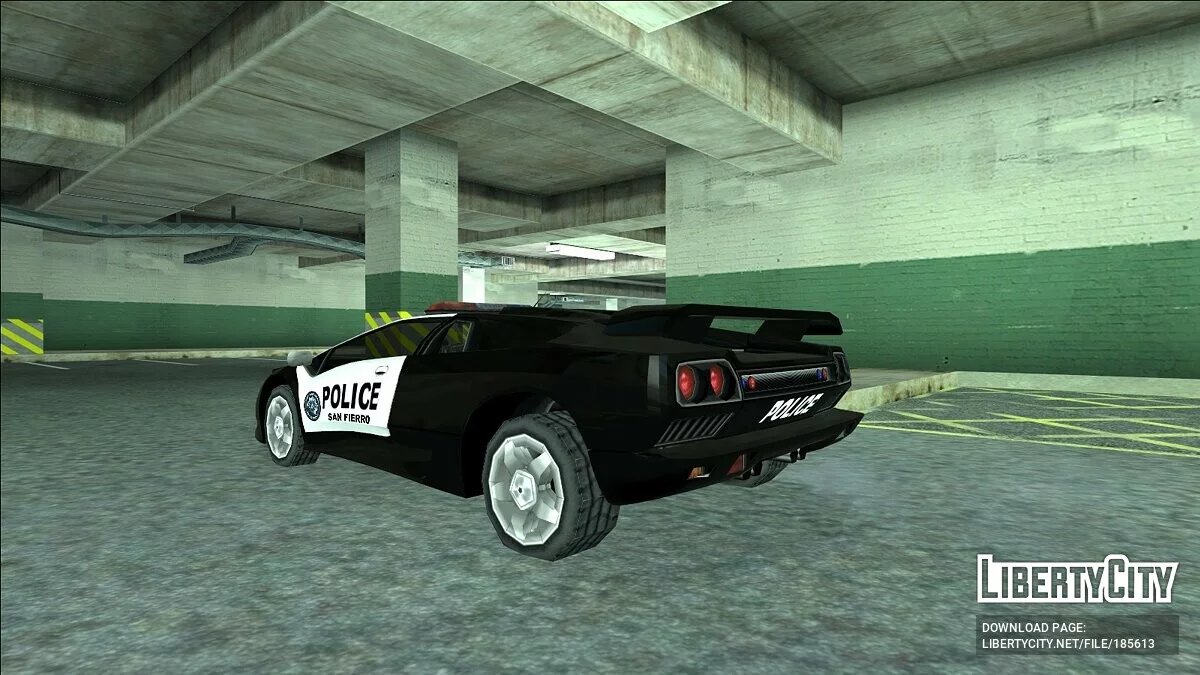 Пак машин SFPD / GTA San Andreas