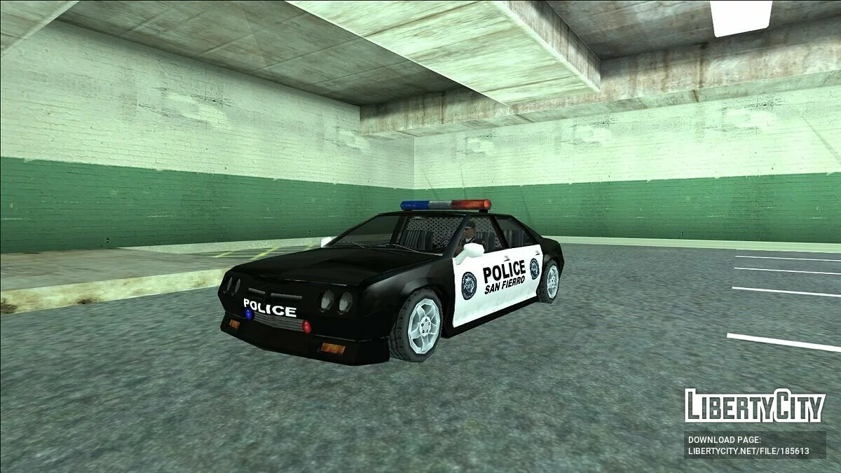 Пак машин SFPD / GTA San Andreas