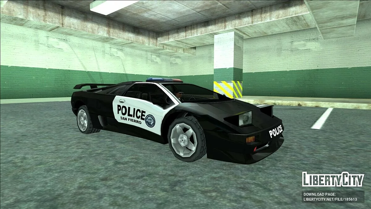 Пак машин SFPD / GTA San Andreas