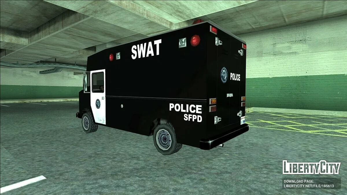 Пак машин SFPD / GTA San Andreas