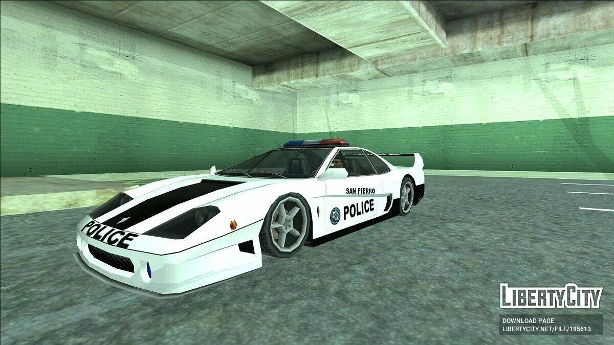 Пак машин SFPD / GTA San Andreas