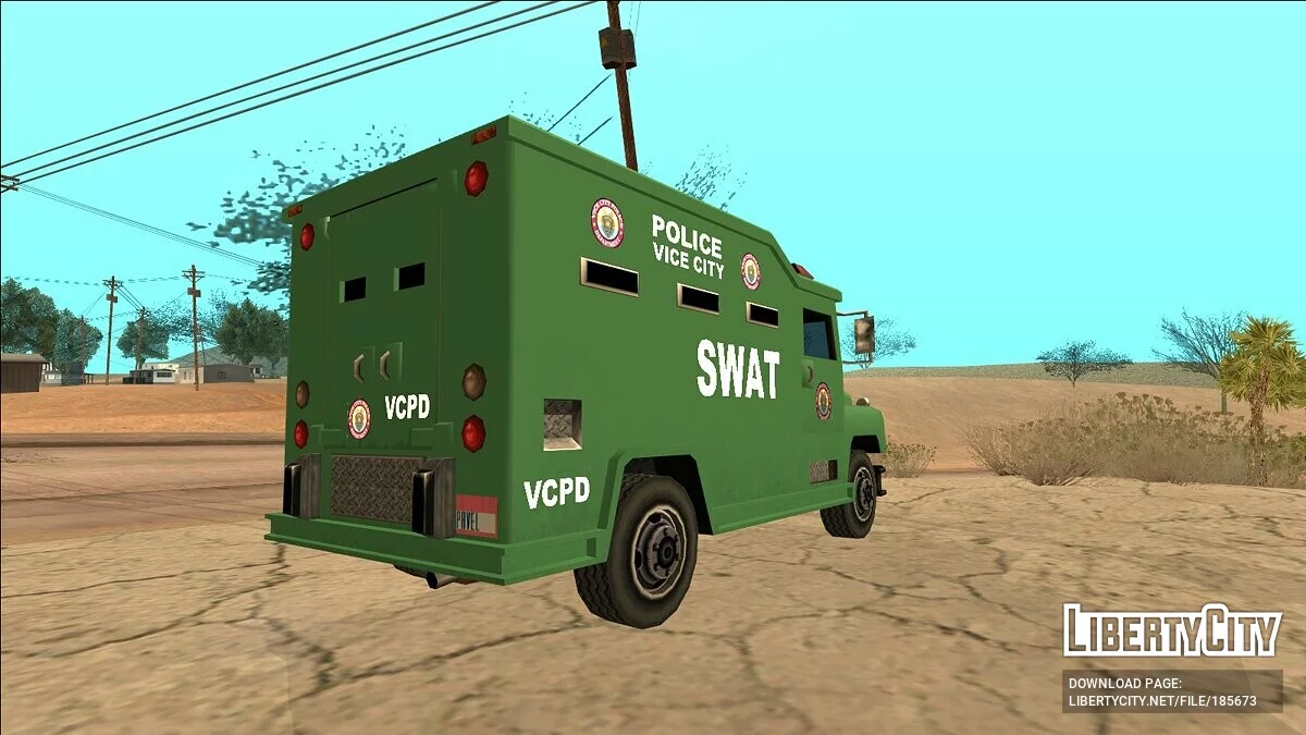 Пак машин VCPD / GTA San Andreas