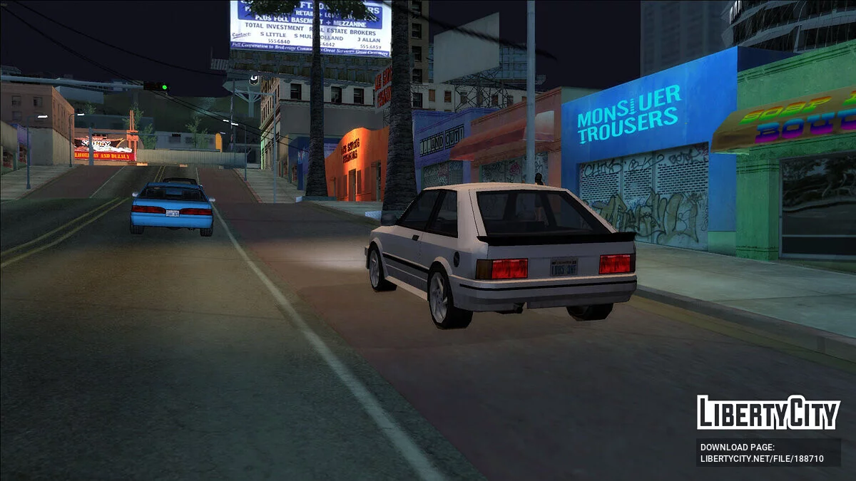 '85 Vapid Retinue XT (Ford Escort RS Turbo SA Style) / GTA San Andreas